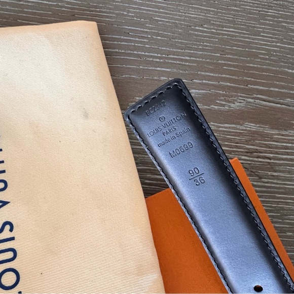 2024 Louis Vuitton Pretty LV 90CM Reversible Belt - Picture 14 of 16